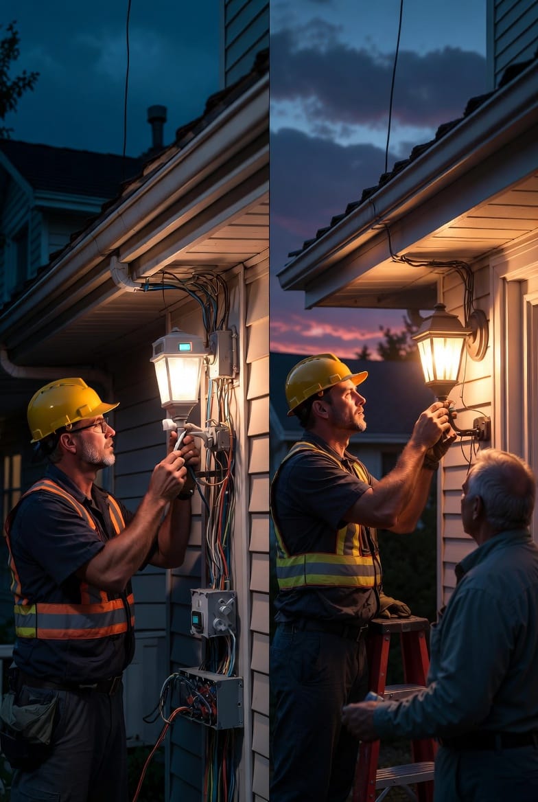 The Photocell Sensor: Automatic Outdoor Lighting That Responds to Darkness