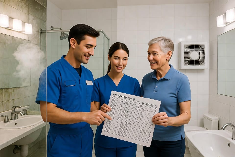 The Bathroom Ventilation Fan Sizing: Calculating Needed CFM