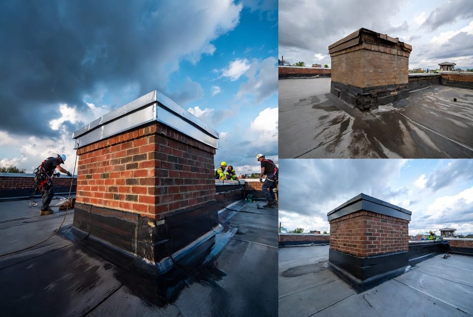 The Roof Parapet Flashing: Preventing Leaks on Flat Roof Edges