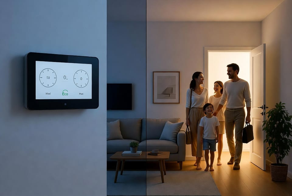 The Security System Thermostat Integration: Saving Energy While Away