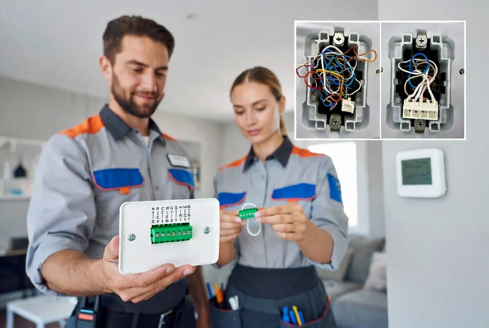 The HVAC Thermostat Wire: Low-Voltage Basics for Smart Thermostat Installation