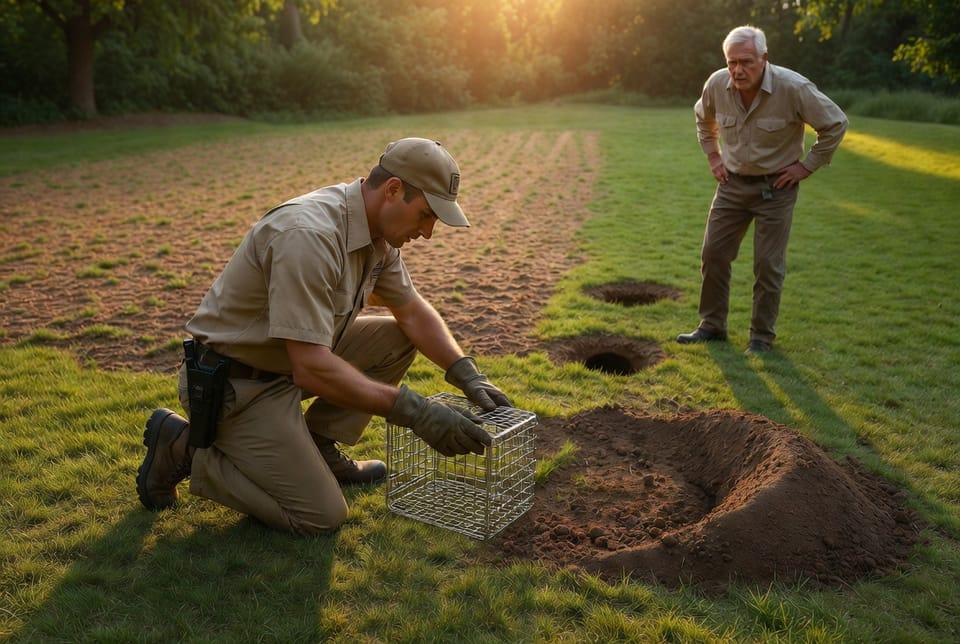 The Gopher Tunnel System: Managing Burrowing Rodents in Lawns and Gardens