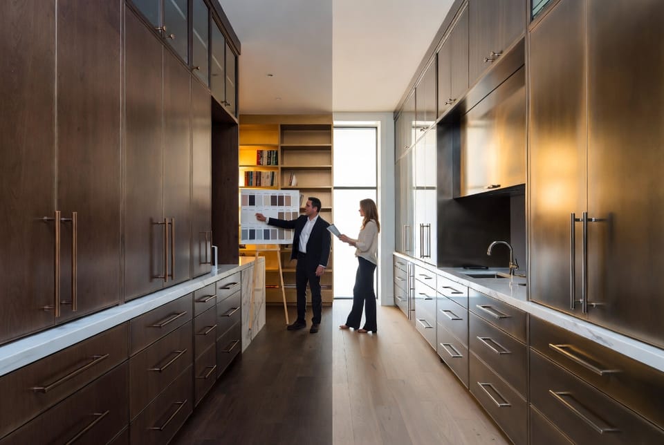 The Oil-Rubbed Bronze vs. Polished Nickel: Choosing Flooring Accent Tones