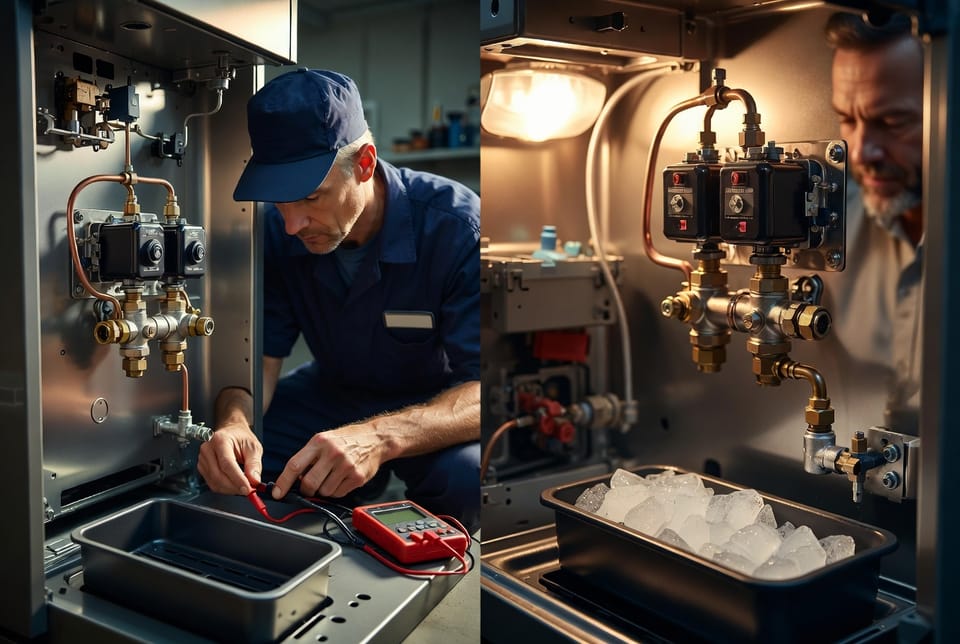The Refrigerator Water Inlet Valve: Why Your Ice Maker Won't Fill