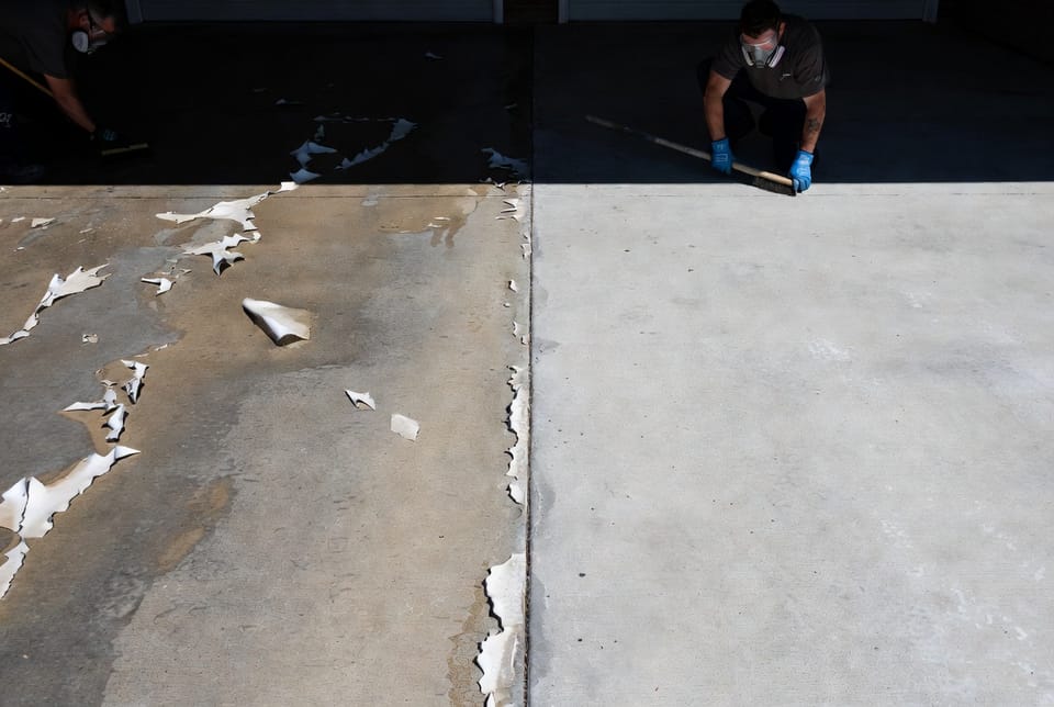 The Concrete Sealer Stripping: Removing Old Coatings Before Resealing