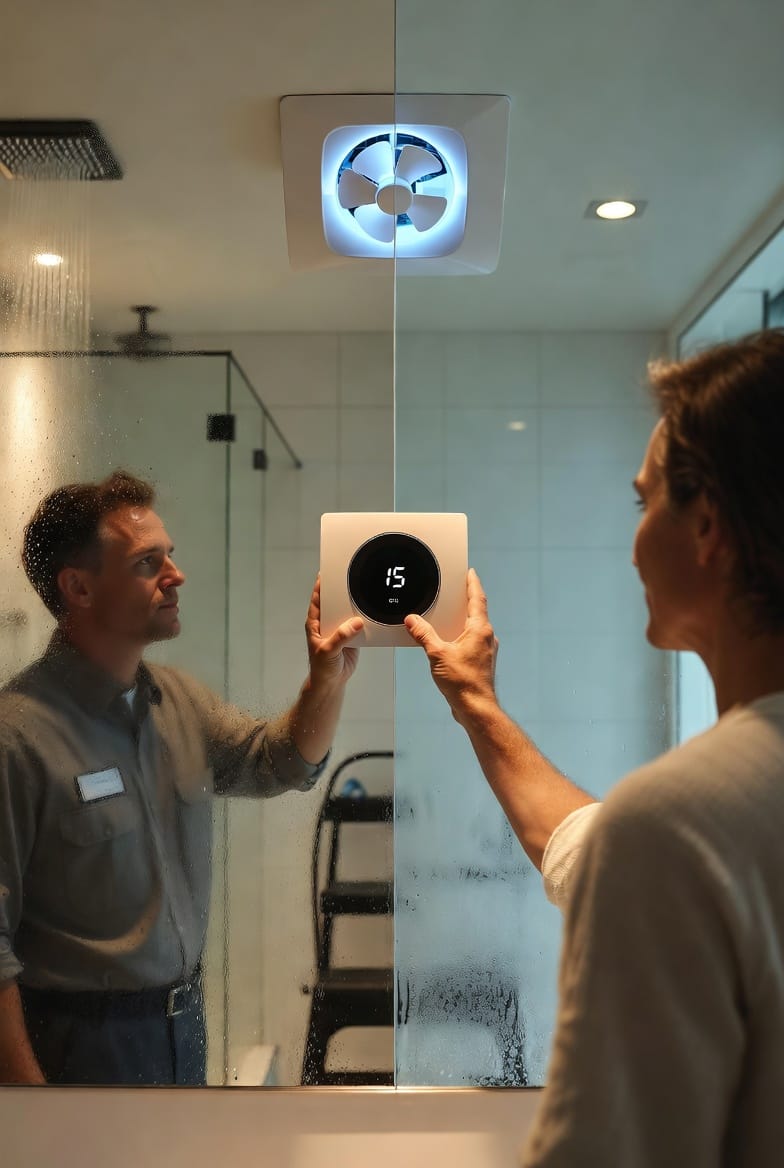 The Exhaust Fan Timer Switch: Automating Bathroom Ventilation