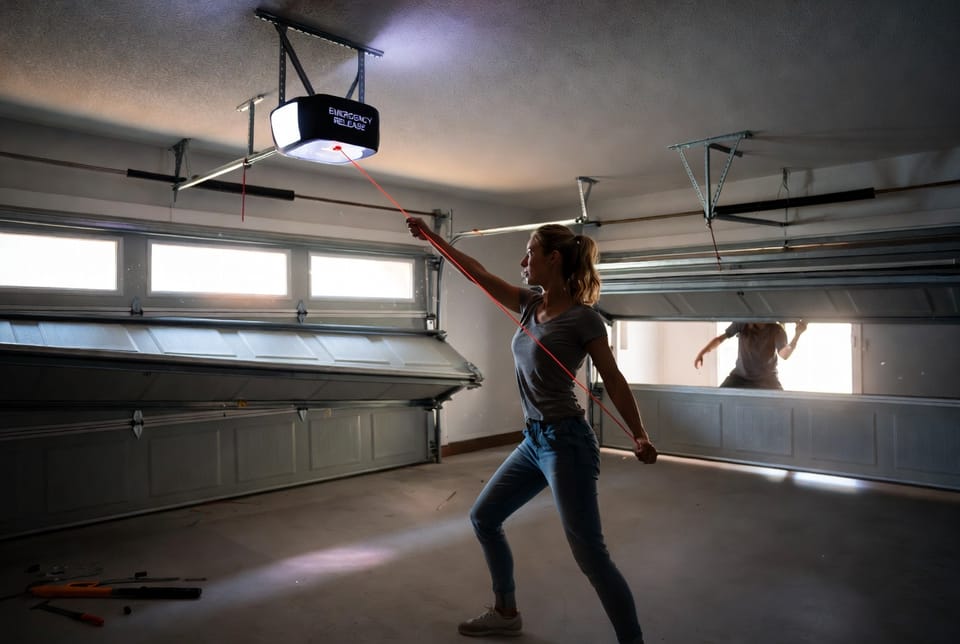 The Garage Door Emergency Release: When and How to Use It