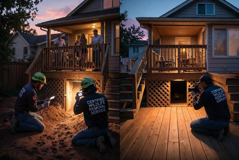 The Fox Den Under the Deck: Humane Eviction and Prevention