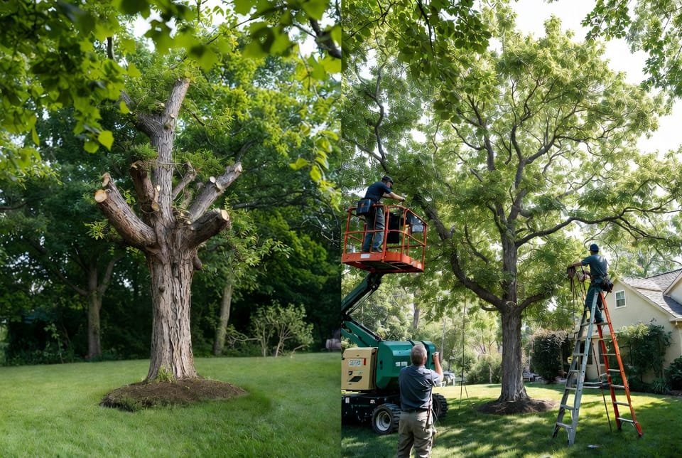 The Tree Topping Damage: Why This Practice Destroys Trees and Creates Hazards