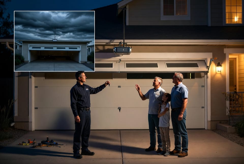 The Garage Door Keyed Lock: Adding Manual Security to Automatic Openers