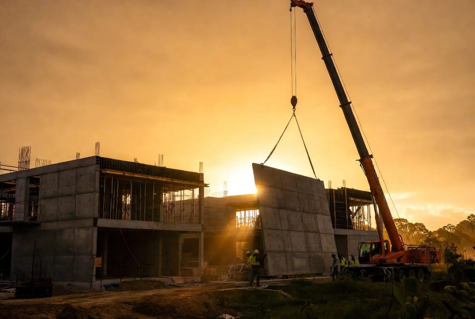 The Concrete Tilt-Up Construction: Residential Applications for Walls