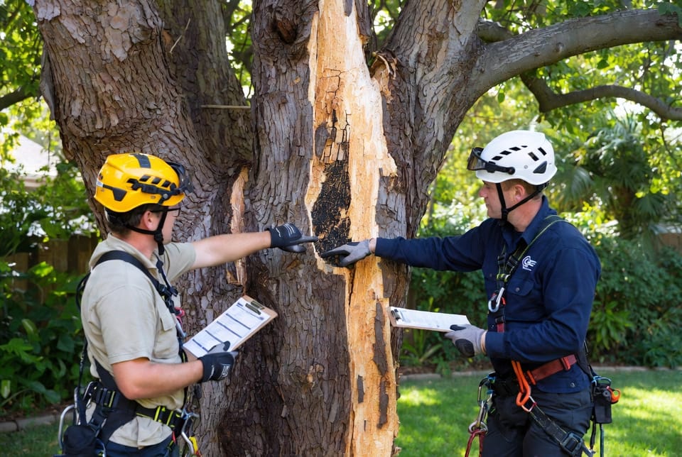The Tree Canker Disease: Identifying Sunken, Dead Areas on Bark