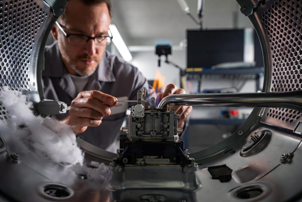 The Gas Dryer Flame Sensor: Why the Burner Won't Stay Lit