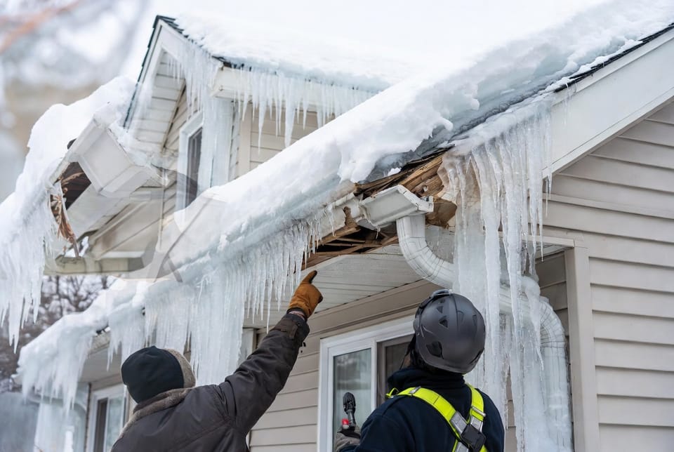 The Gutter Freeze-Thaw Damage: Why Ice Expands and Breaks Gutters