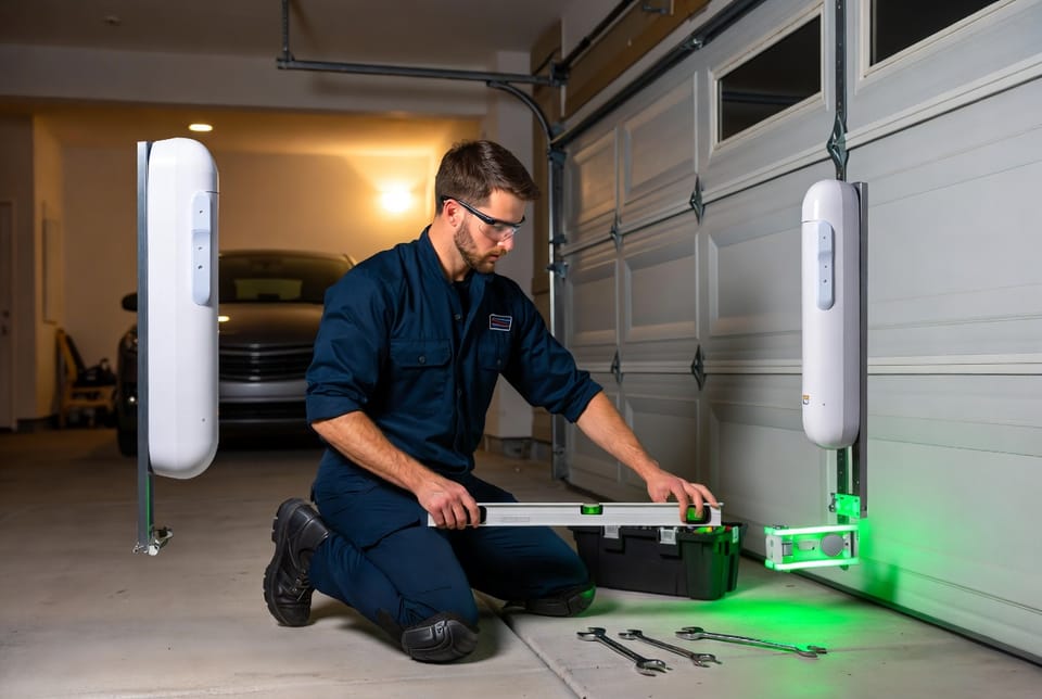 The Garage Door Sensor Bracket: Alignment Adjustment for Safety
