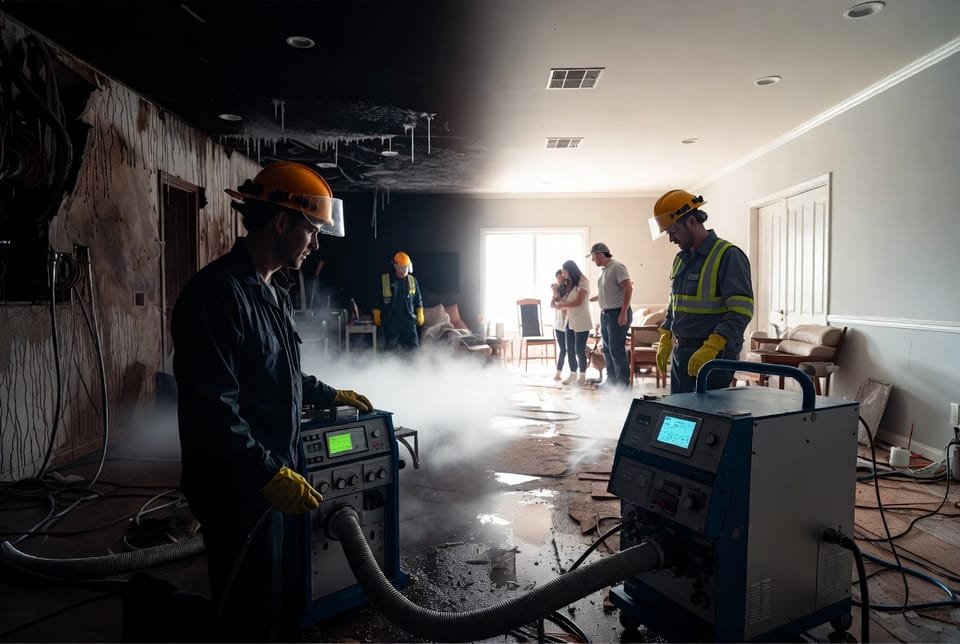 The Post-Flood Odor Removal: Ozone, Hydroxyl, and Thermal Fogging