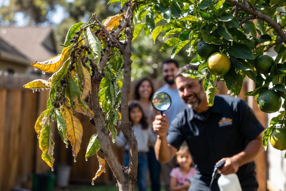 The Psyllid Pest: Tiny Jumping Insects on Houseplants and Citrus