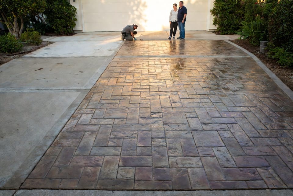 The Concrete Stamped Ashlar Pattern: Creating the Look of Natural Stone