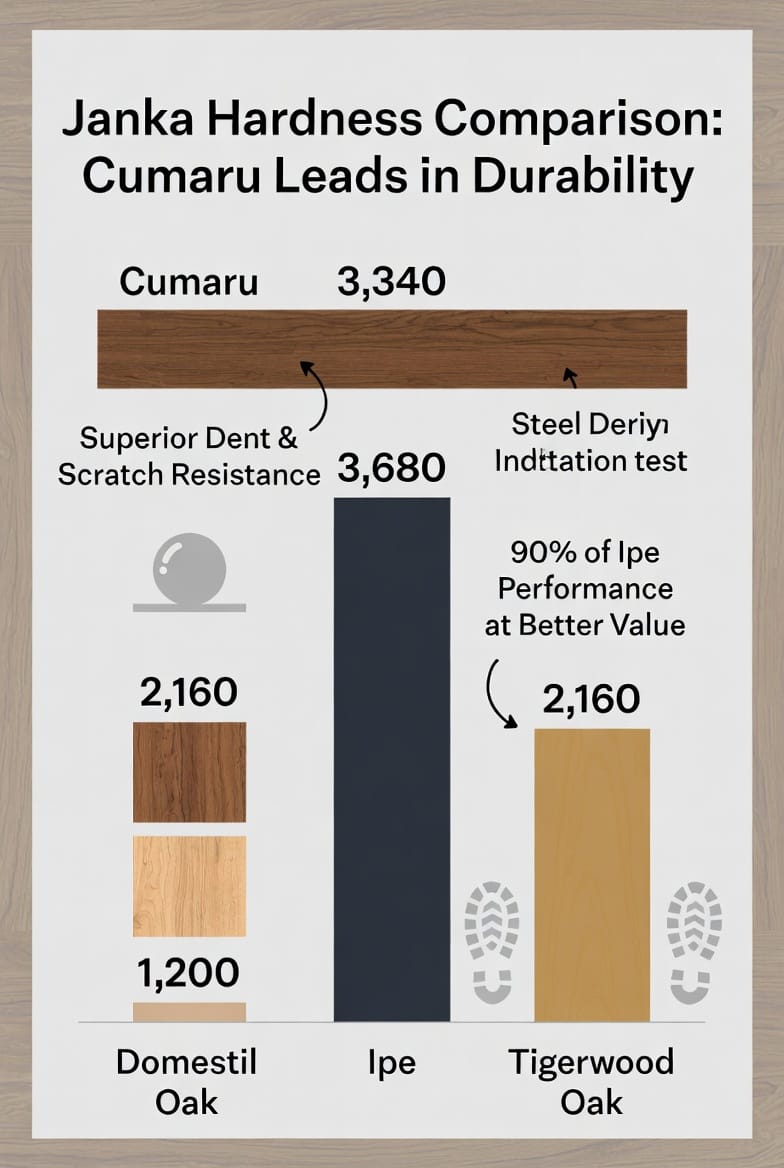 The Cumaru Flooring: Brazilian Teak with Extreme Hardness