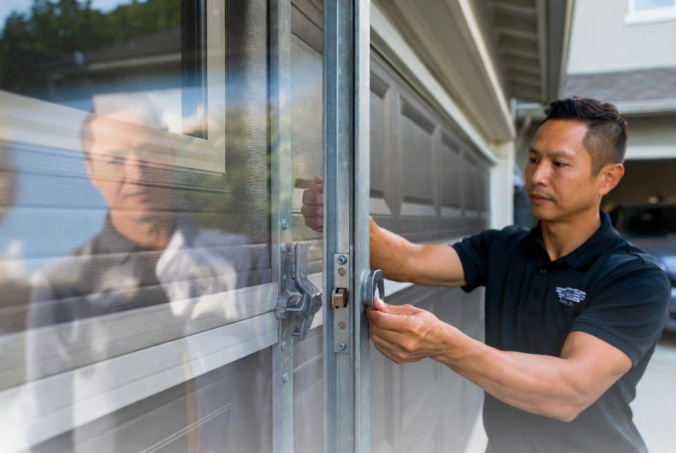 The Garage Door Side Lock: Manual Security for Added Protection