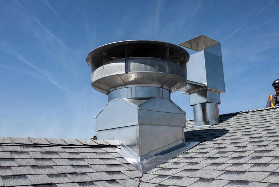 The Roof Exhaust Fan: Ventilating Attics and Bathrooms Through the Roof