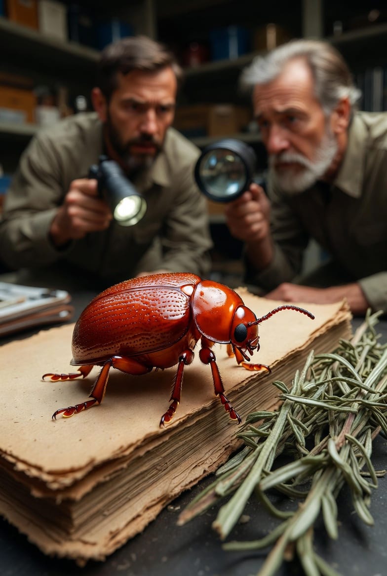 The Cigarette Beetle: Tiny Pest of Tobacco, Spices, and Books