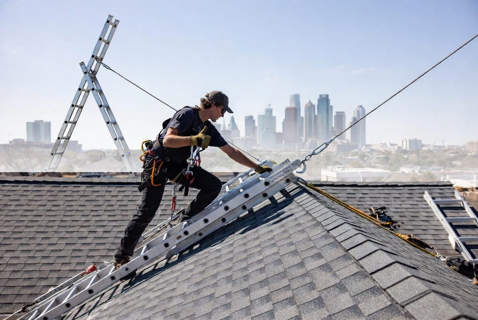 The Roof Ladder Hook: Safe Access for Steep Slope Roofs