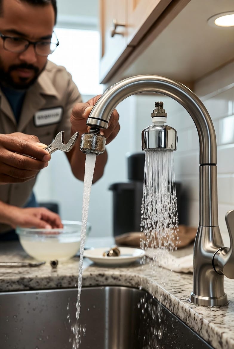 The Kitchen Faucet Aerator: Cleaning or Replacing for Better Flow