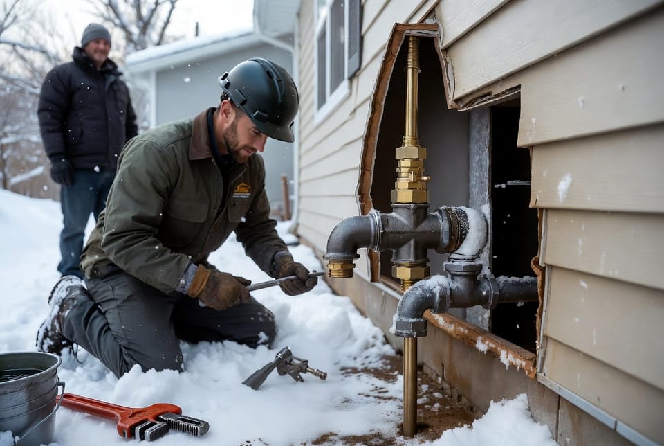 The Hose Bibb Replacement: Upgrading to Frost-Proof Sillcocks