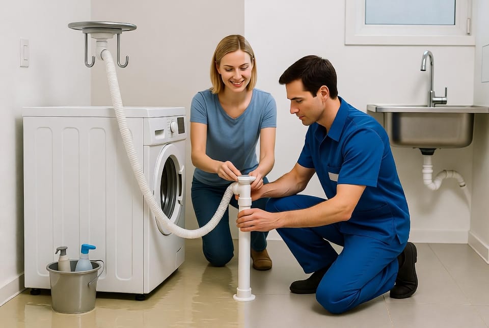 The Washing Machine Drain Hose Hook: Preventing Water Backflow