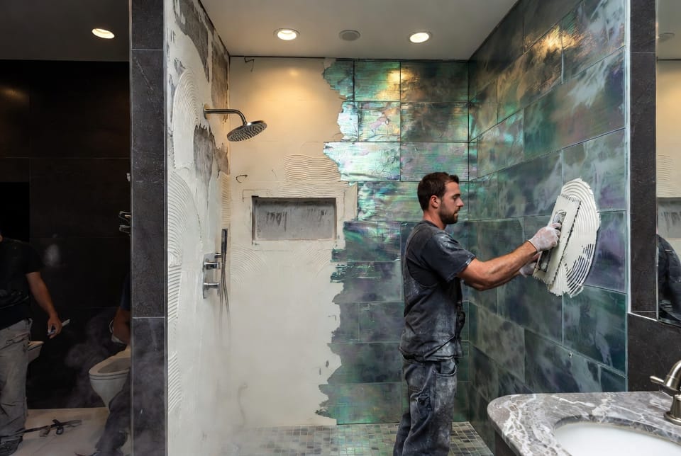 The Bathroom Glass Tile: Cutting, Installing, and Maintaining for Beauty