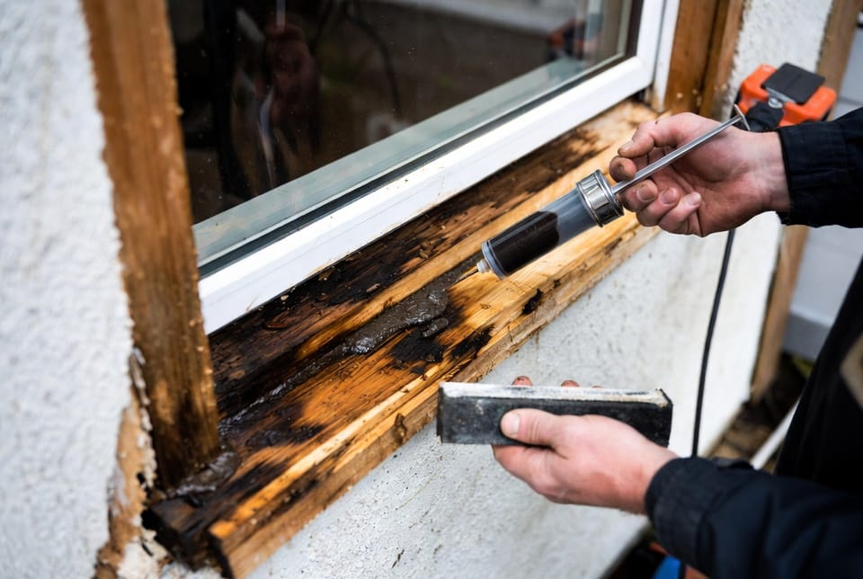 The Window Wood Rot Repair: Epoxy Injections vs. Wood Replacement