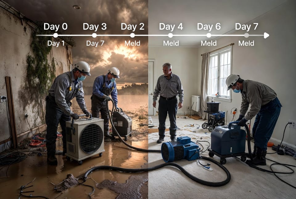 The Post-Flood Mold Growth: Timeline and Prevention