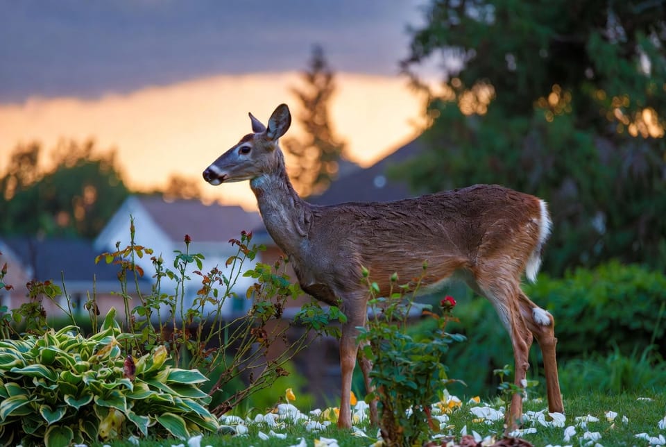 The Deer Overpopulation: Managing Garden Damage and Tick Risks