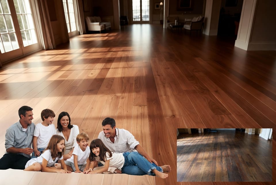 The Santos Mahogany Flooring: Rich Red-Brown Exotic Hardwood