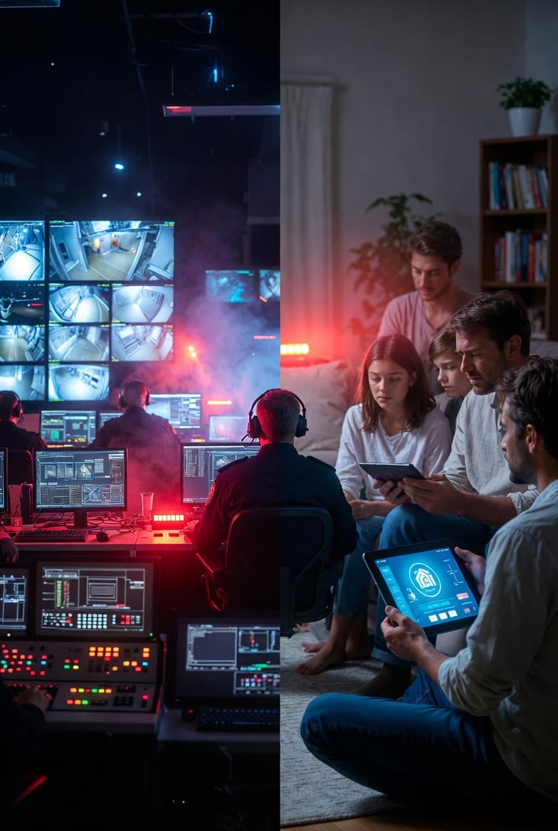 The Security System Remote Monitoring: Difference Between Professional and Self-Monitoring