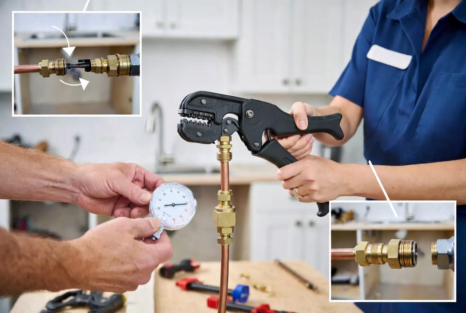 The PEX Crimp Connection: Tools and Techniques for DIY Plumbing