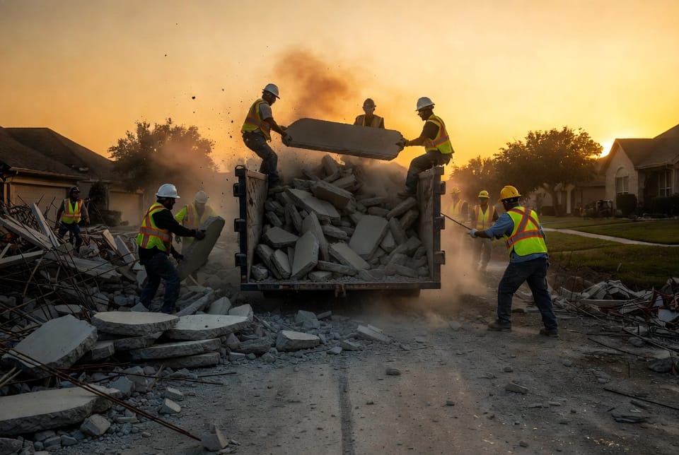 The Concrete Disposal Dumpster: Weight Limits for Heavy Materials
