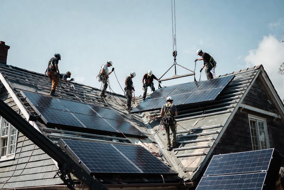 The Roof Solar Panel Removal: Re-Roofing with Panels