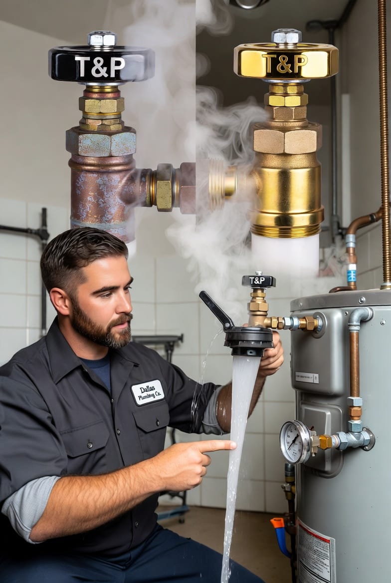 The Water Heater Pressure Relief Valve: Testing and Replacement