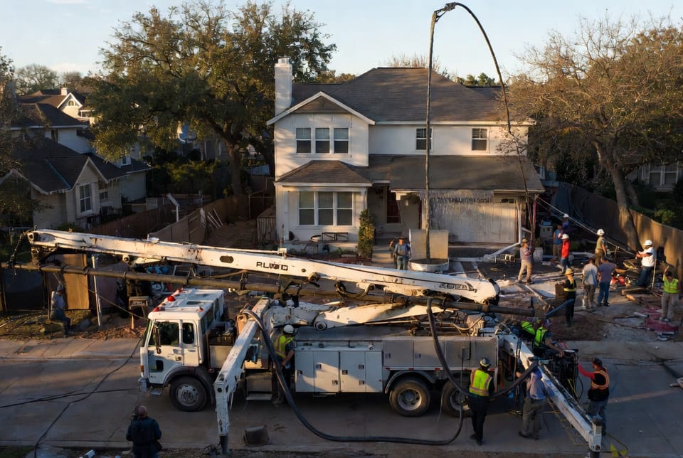 The Concrete Pump Truck: Accessing Difficult Pour Locations