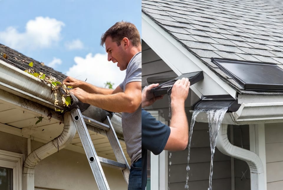 The Gutter Leaf Guard Installation: DIY vs. Professional