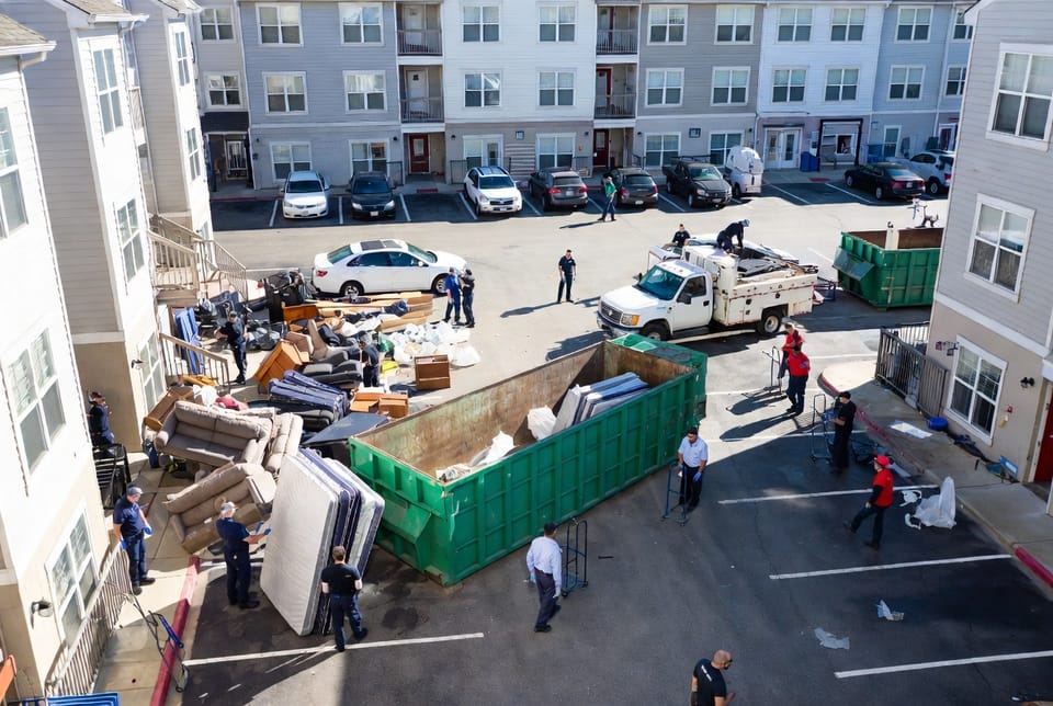 The Property Management Cleanout: Dumpsters for Turnover and Maintenance