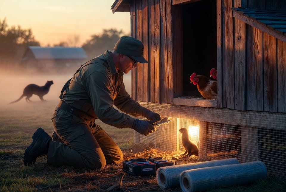 The Mink in the Chicken Coop: Protecting Poultry from Predators