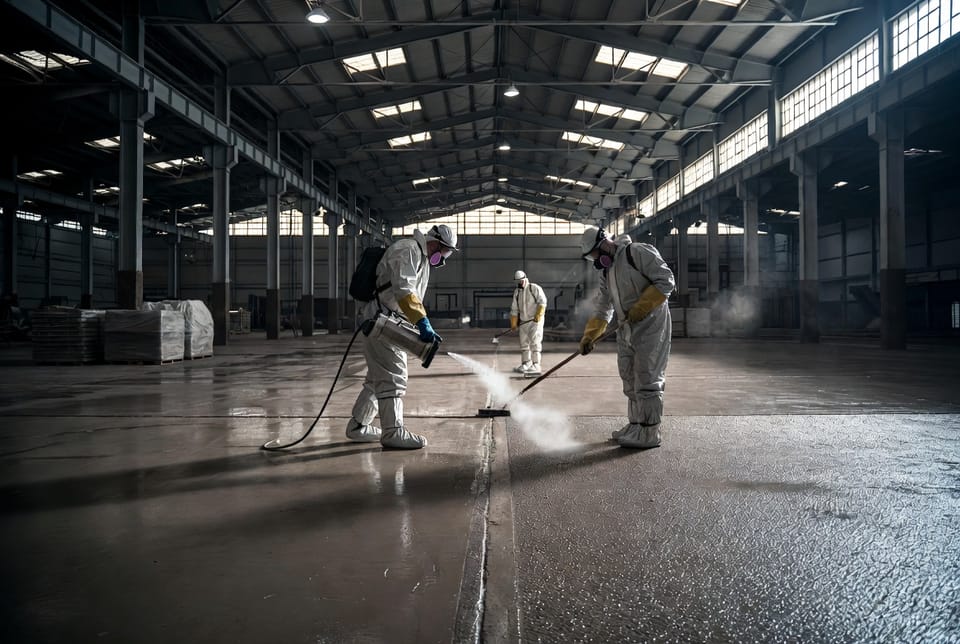 The Concrete Acid Etching: Preparing Surfaces for Coating