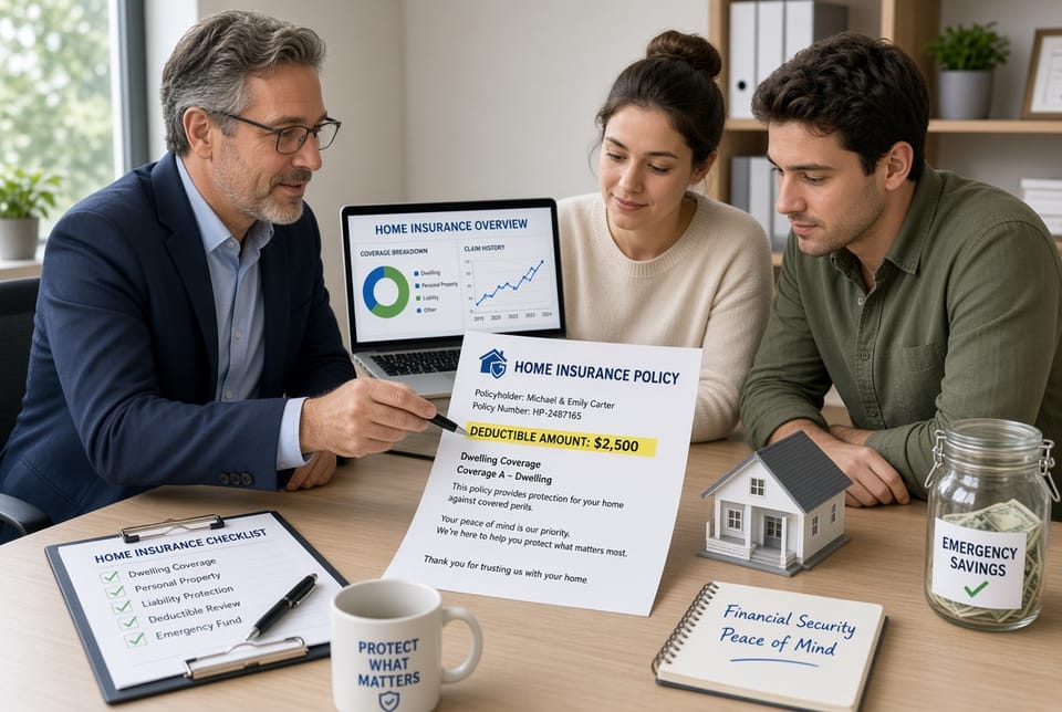 The Home Insurance Deductible: Choosing the Right Amount