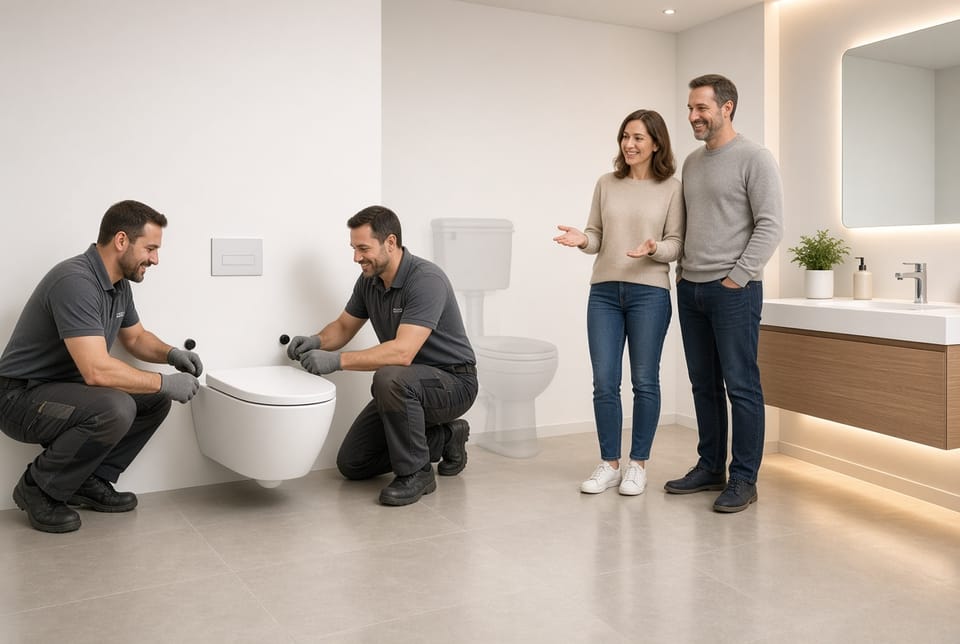 The Bathroom Wall Hung Toilet: Space-Saving and Modern