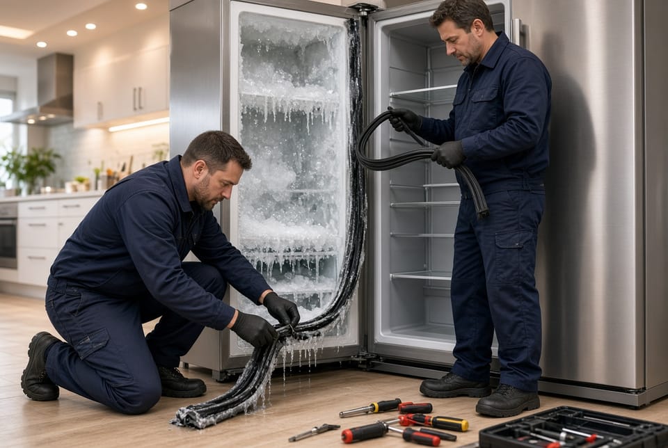 The Freezer Door Gasket: Replacing a Worn Seal