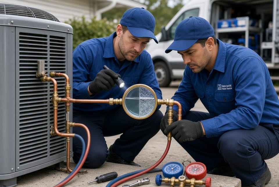 The HVAC Refrigerant Sight Glass: Monitoring for Moisture and Charge