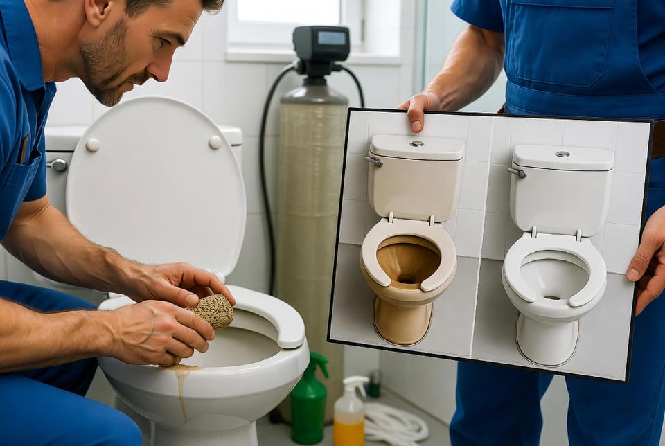 The Toilet Bowl Ring: Removing Stubborn Mineral Deposits